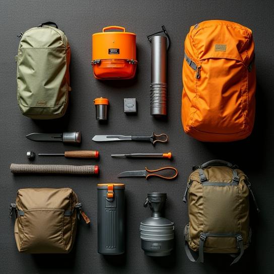 A lightweight tent set up in a beautiful mountain meadow.